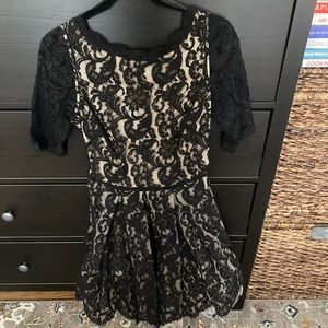 Black Lace Dress